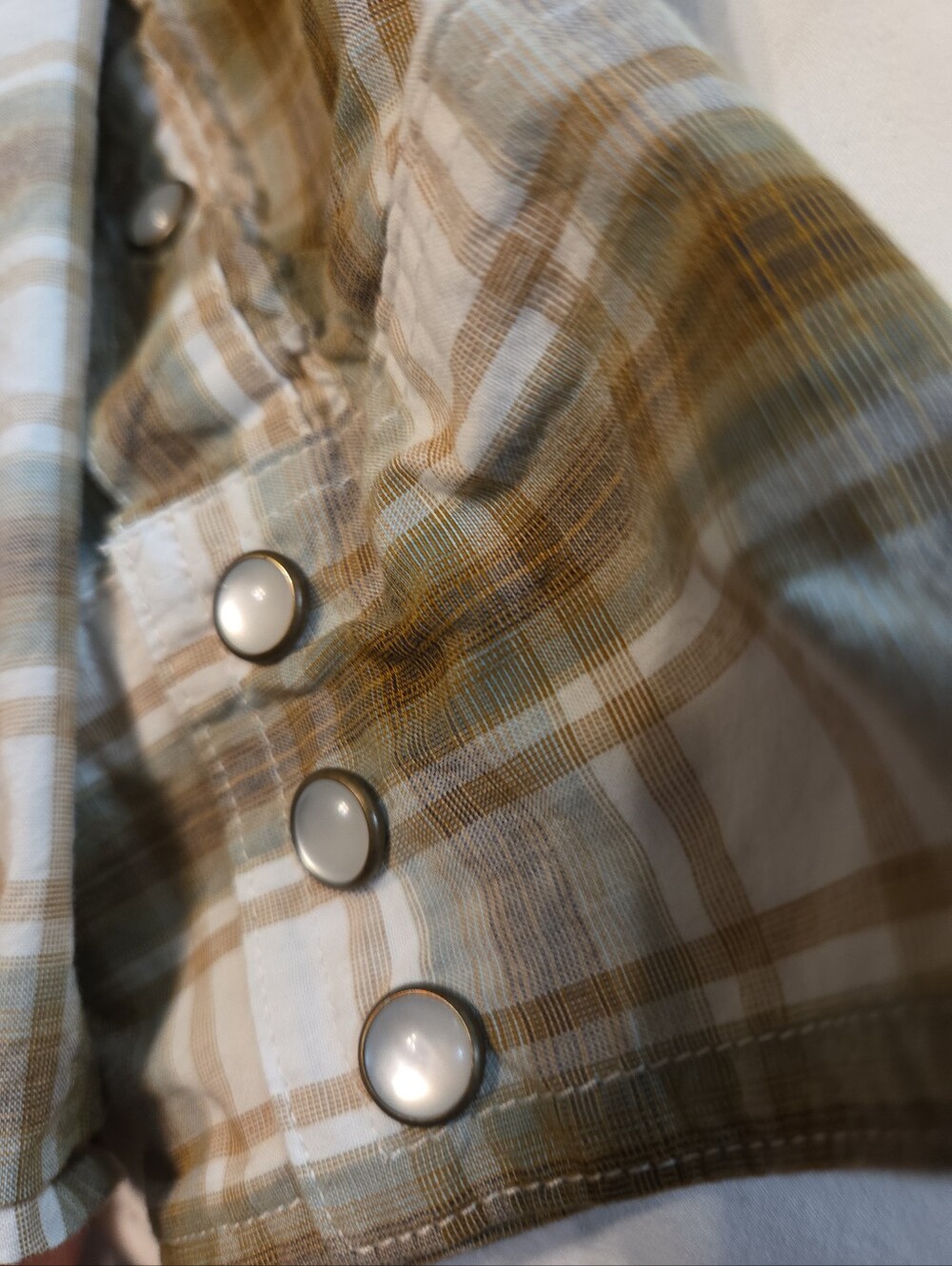 Tecovas Multi Color Plaid Button-Down Shirt - Picture 5 of 5